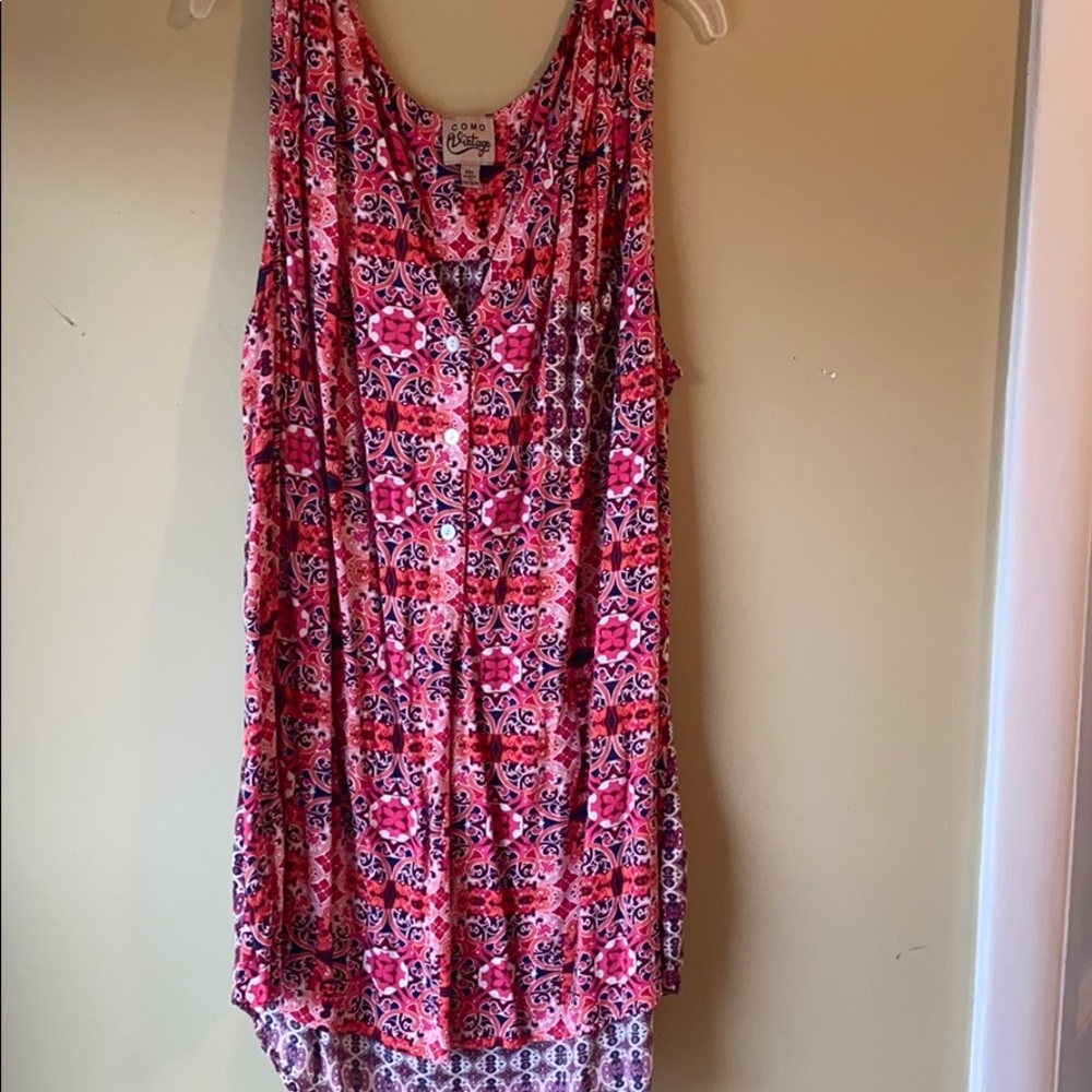 Como vintage tank top